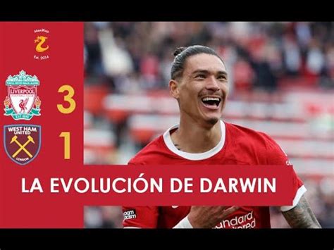 EL LIVERPOOL GANA AL WEST HAM EN ANFIELD DARWIN CON OTRO GOL Previa