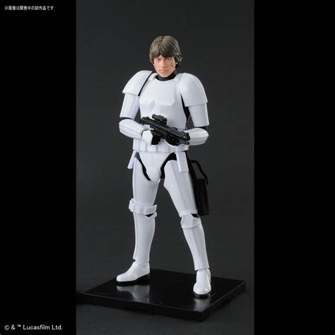 Bandai Hobby Star Wars 112 Plastic Model Luke Skywalker Stormtrooper