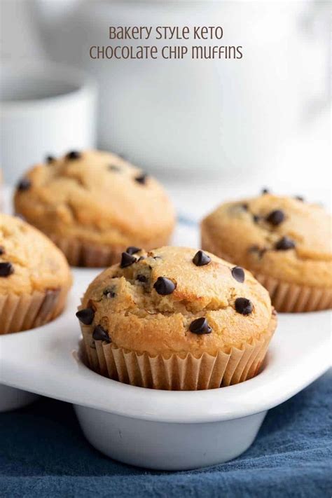 Keto Chocolate Chip Muffins All Day I Dream About Food