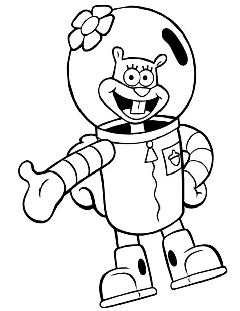 Spongebob Characters Coloring Pages - Coloring Home