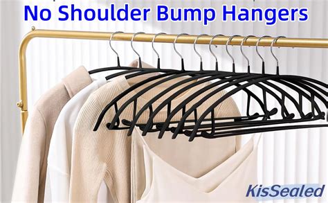 20 Pack No Shoulder Bump Hangersnon Slip Suit Hangersweater Hangers