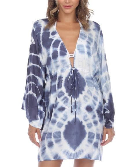 Raviya Tie Dye Tunic Cover Up Macys