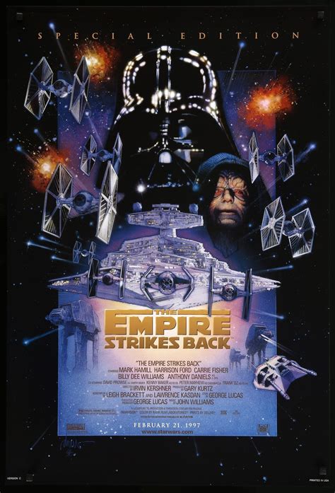 The Empire Strikes Back 1980 Original One Sheet Movie Poster