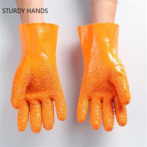 Home Fish Killing Rubber Gloves Waterproof Labor Insurance Gloves