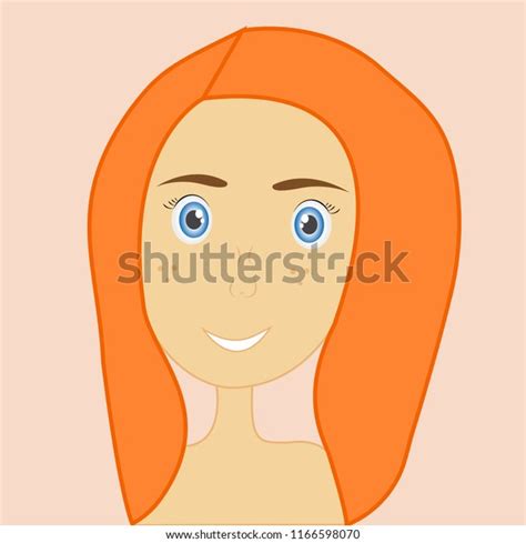 Girl Red Hair Stock Vector Royalty Free 1166598070 Shutterstock