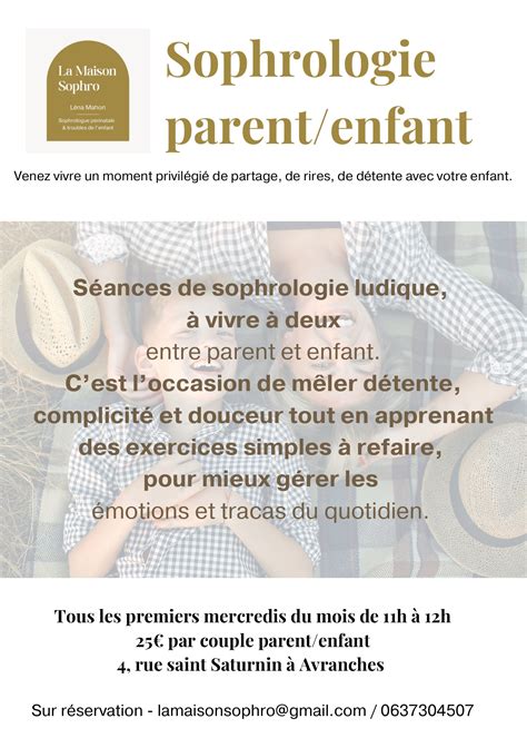 Sophrologie Parent Enfant Parentalit R Seau Manche