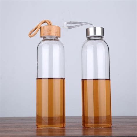 Reusable Glass Water Bottle - 550ml – Wondrwood