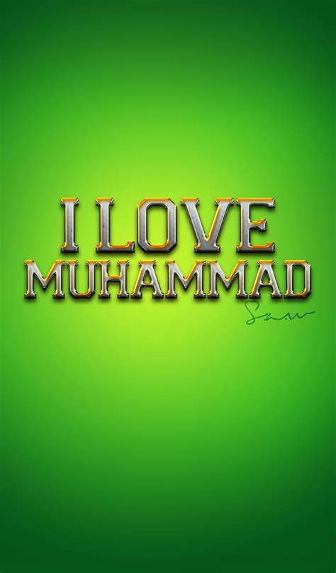 I Love Muhammad S A W Love Neon Signs Muhammad