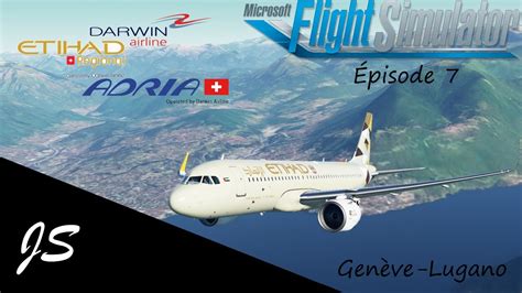 Microsoft Flight Simulator Ep Vol Gen Ve Lugano Youtube