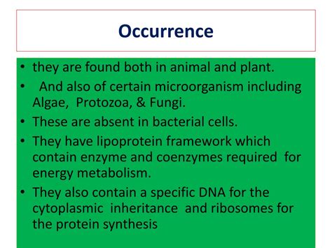 Ppt Ultrastructure Of Mitochondria Dr Rathod L R Assistance Professor Department Of Botany