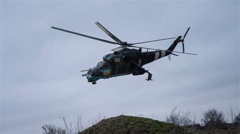 Elderly Ukrainian Helicopters Pummel Russians From Afar