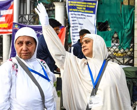 Haj 2023 Emotional Scenes Witnessed At Hajj House As 1st Batch Of 630