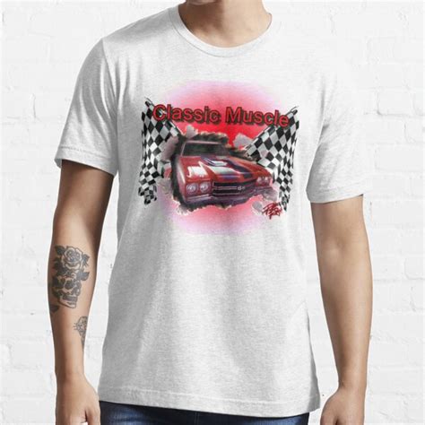 Classic American Muscle Chevelle T Shirt For Sale By Rikkirocx