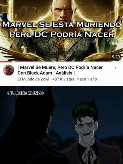 Marvel O Dc Qué Ganará El Cine Próximamente Meme Subido Por