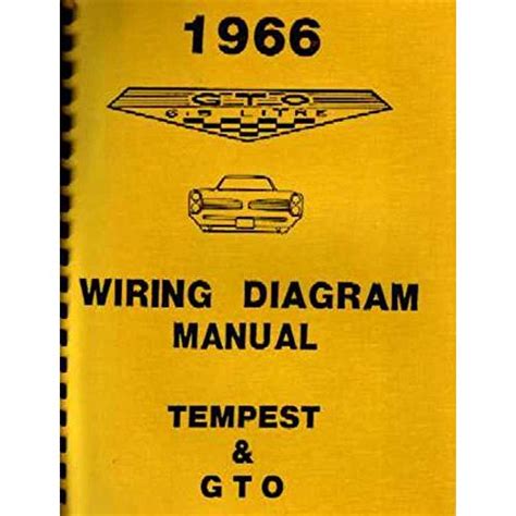 Bishko Automotive Literature Pontiac Gto Tempest Electrical Wiring