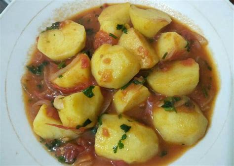 Stewed potatoes Recipe by Winnie Aducxer - Cookpad