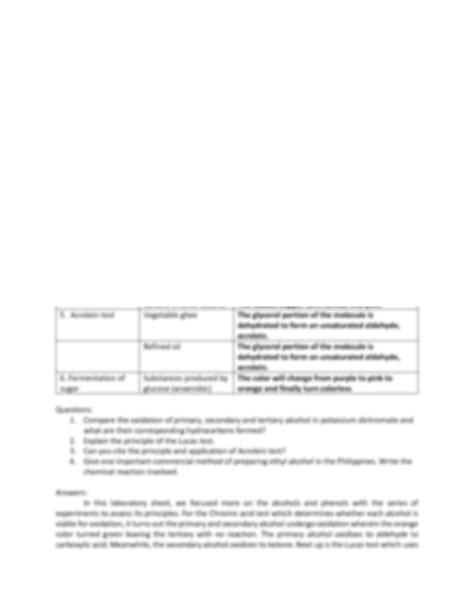 Solution Module Lab Sheet Inorg Org Chem Studypool