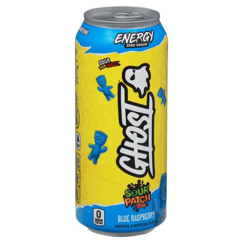 Ghost Sour Patch Kids Blue Raspberry Energy Drink