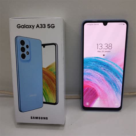 Jual Samsung Galaxy A33 5G Ram 6 128 Gb Second Fullset Resmi SEIN