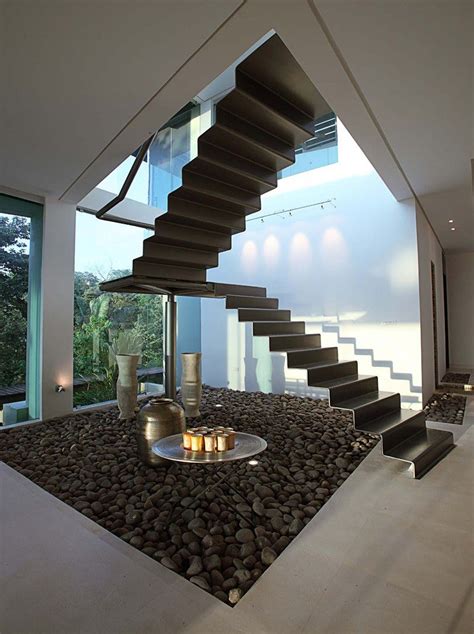 Excellent Examples Of Stairs Without Railings Interior