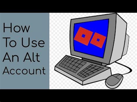 How To Create And Use An Alt Account On Roblox Youtube