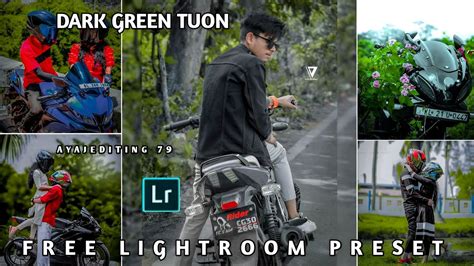 New Lightroom Preset PHOTO EDITING HDR Preset Dark Green Tuon HDR Face