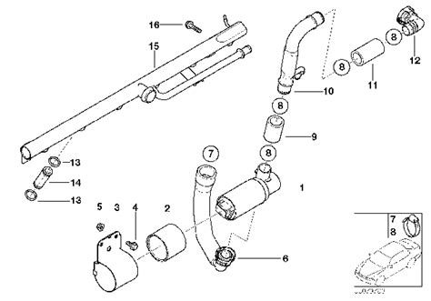 Idle Regulating Valve Additional Air Line 2006 Bmw M3 Coupee46