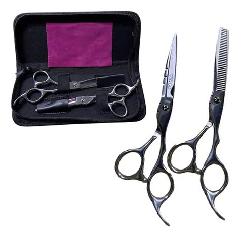 Kit Tijeras Peluqueria Barberia Corte Pulir Viggo