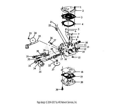 Poulan Chainsaw Carb Diagram