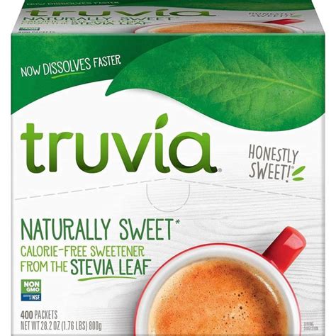 Hcm Hộp 400 Gói đường Cỏ Ngọt Kiêng Truvia Natural Stevia Sweetener