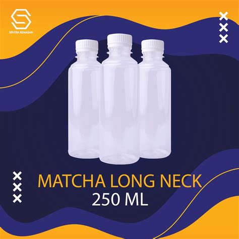 Jual Botol Plastik Matcha Longneck Ml Shopee Indonesia