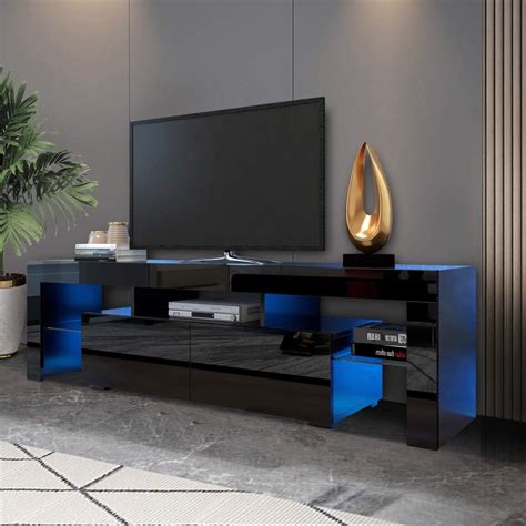 Amazon Bamacar Led Tv Stand For Inch Tv With Storage Tv