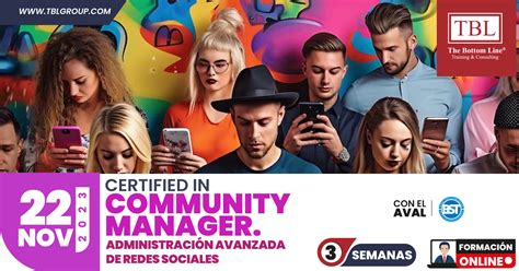 Community Manager Administración Avanzada de Redes Sociales TBL