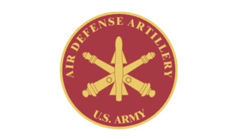 4 Army Air Defense Artillery Insignia Bumper Sticker Decal Usa Made