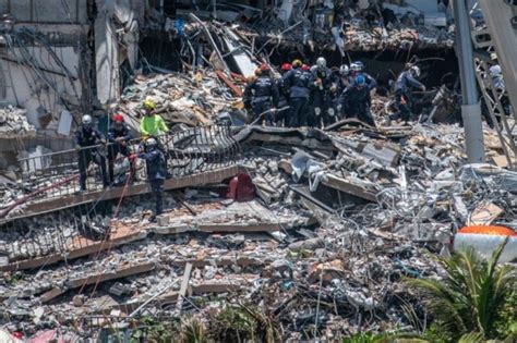 Luto Activo A Una Semana Del Colapso De Edificio En Miami Aseguran