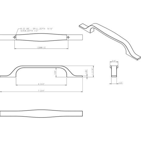 Cosgrove Cabinet Hardware Collection Center Cabinet Pull In Satin