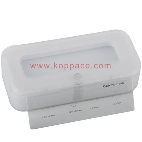 KOPPACE Measuring Microscope Calibration Ruler 0.01mm-0.1mm Special ...