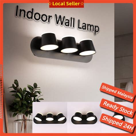 Ready StockWall Light 360 Adjustable LED Wall Lamp Lampu Dinding