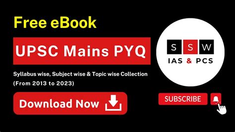 Ias Mains Previous Year Question Subject Wise Collection Upsc Mains