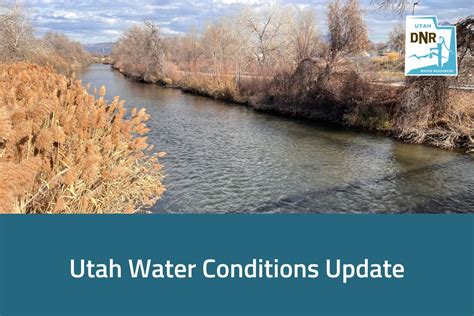 Utah Water Conditions Update Utah Division Of Water Resources