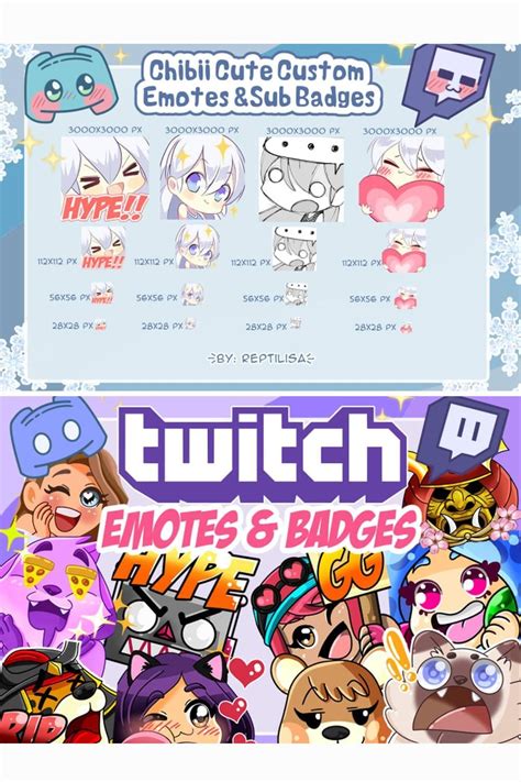 I Will Draw Custom Twitch Discord Emotes Or Sub Badges Artofit