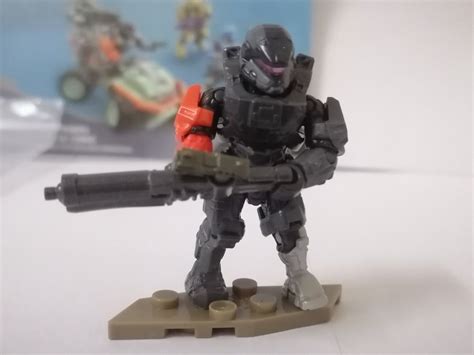 Mega Brand 2023 Halo UNSC Mongoose Outriders Spartan Anubis Dark Grey