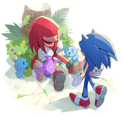 Knuckles The Echidna Sonic Drawn By Bluekomadori Danbooru 42 Off