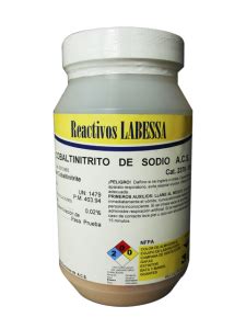 SODIO COBALTINITRITO 25 GR A C S REACTIVOS