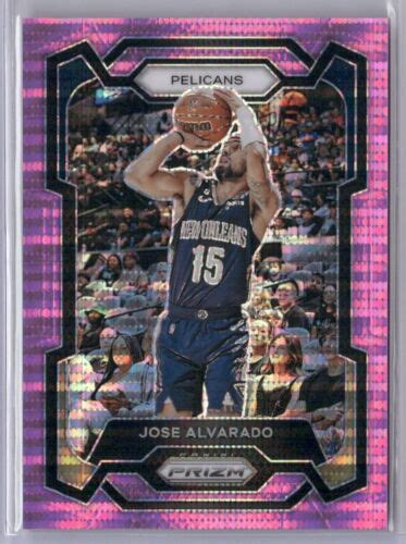 Jose Alvarado Ssp Panini Prizm Pink Pulsar New Orleans