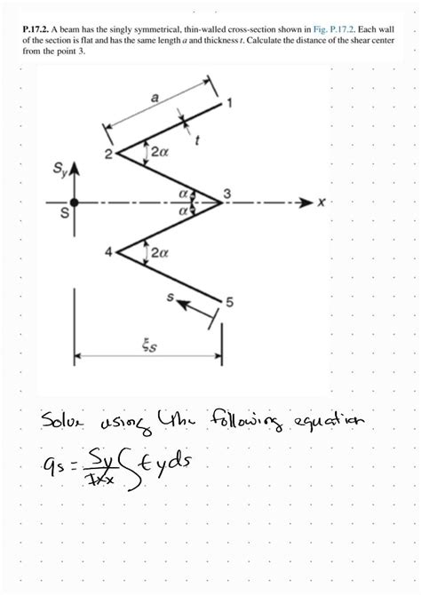 Solved P A Beam Has The Singly Symmetrical Chegg