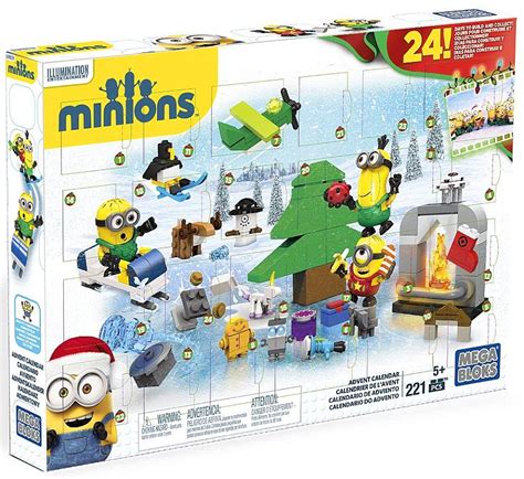 Adventskalender Minions Minion Bob Teddy Figuren Set Special Mega Bloks