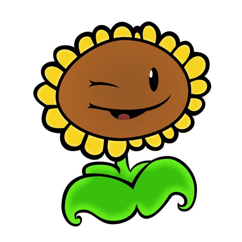 Plants Vs Zombies Sunflower Vector By 2bitmarksman On Deviantart