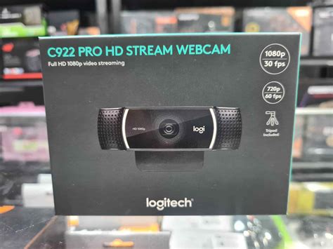 Logitech C922 Pro Hd Stream Webcam Pc Retiro