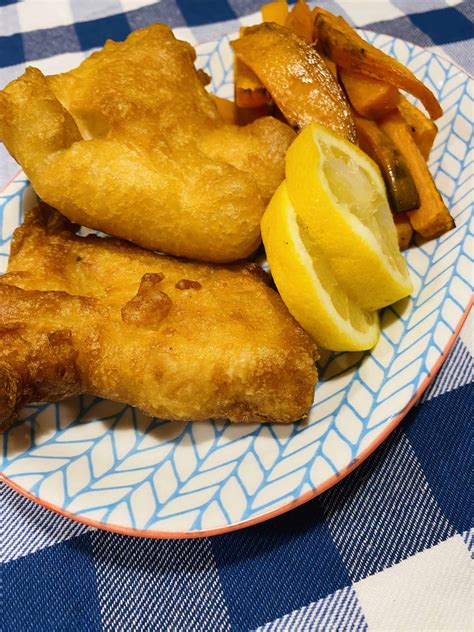 Beer Battered Fish And Chips Mrsfoodiemumma